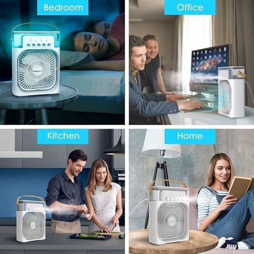 Multifunction USB Mist Fan | 3-in-1 Air Cooler & Humidifier