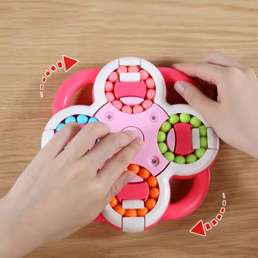 Puzzle Ball 4-Side | 3D Maze Fidget Cube Toy for Stress Relief & Brain Exercise