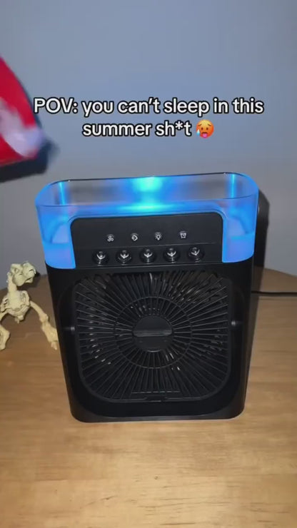 Multifunction USB Mist Fan | 3-in-1 Air Cooler & Humidifier